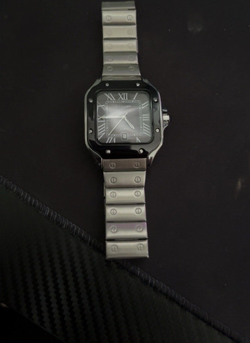 Cartier santos quartz - quartz, 33mm
