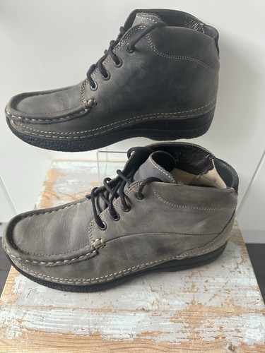 Wolky womens leather - lace, up