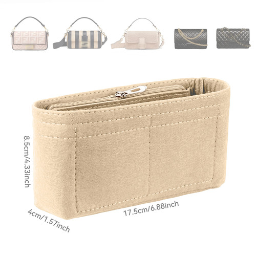 Felt insert bag organizer - insert,