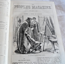 Antique 1869 HB People's