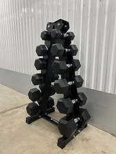 Hex dumbbells 15kg set - dumbbells,