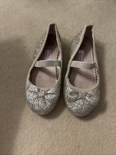 Girls gold glitter now - gold,