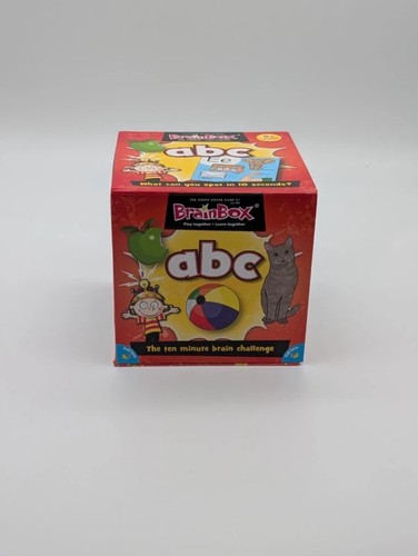 Brainbox abc memory card game - card,