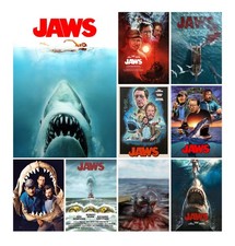 JAWS POSTER ART PRINT A4 A3 SIZE - BUY 2 GET ANY 2 FREE