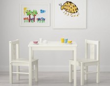 IKEA Kids Table & Chairs - Kritter Table & 2 x Kritter Chairs-ORIGINALLY £53
