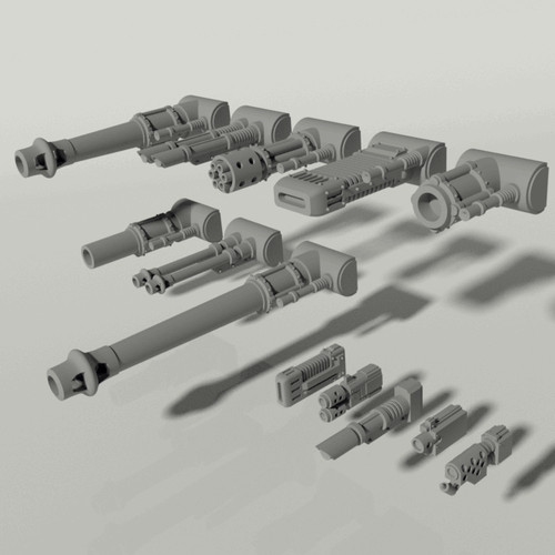 Grim battle tank - weapon, kit