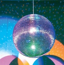 Mirror Disco Ball Silver