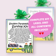 Student Paramedic's Survival Kit ~ Fun Novelty Keepsake Gift & Greetings Card