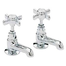 Heritage Short Nose Basin Taps