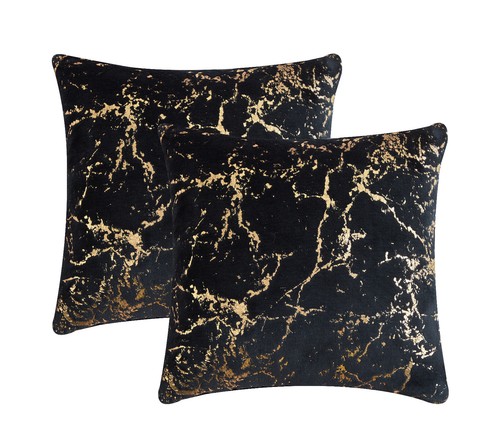 Marble gold foil velvet - marble,