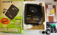 Sony WM-EX312 Walkman Cassette Player &Sony earphone +Manual in Original Box PWO