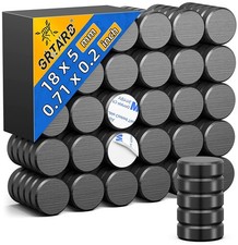 100 Pack Strong Magnet, Fridge Magnets for Crafts, Ceramic Magnets with Adhesive