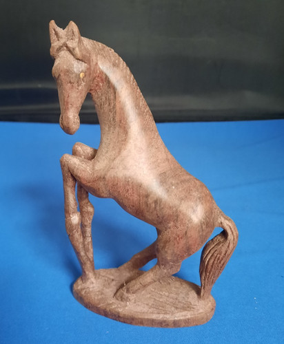 Vintage hand carved wooden - hand,