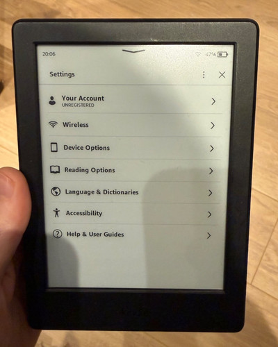 Amazon kindle 8th gen 4gb - kindle,
