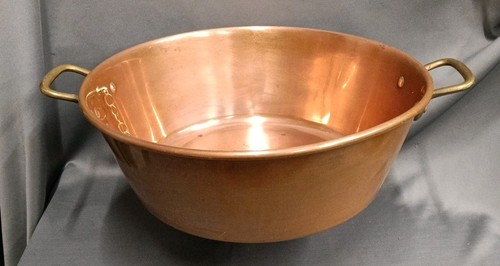 Deep copper bathroom bowl - copper,