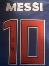 Lionel Messi Signed