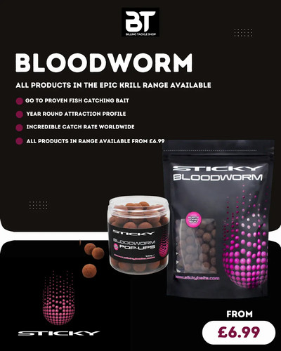 Sticky baits bloodworm - sticky,