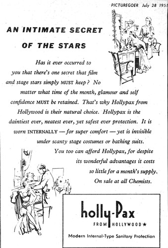 1951 advert holly - advert, ladies'