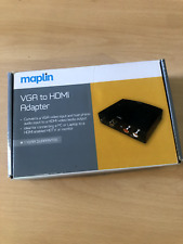 Maplin HDMI Multi Male Adaptors To VGA Female Pixel Rate 25 MHz to 165 MHz