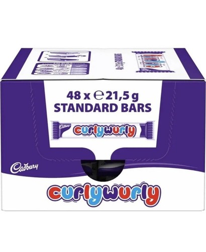 Cadbury curly wurly chocolate - wurly,
