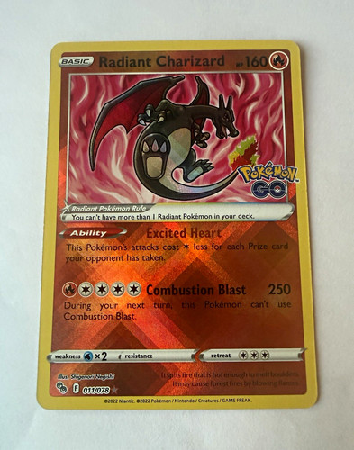 Pokémon tcg radiant charizard - tcg,