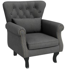 HOMCOM Wingback Armchair