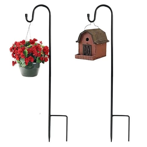 Metal shepherd crook - metal,