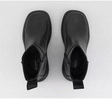 Vagabond Women Janick Black Leather Platform Boots  UK 5 EUR38 Rrp £145