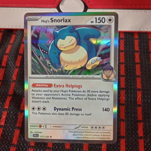 Hop snorlax 117 159 - hop's,