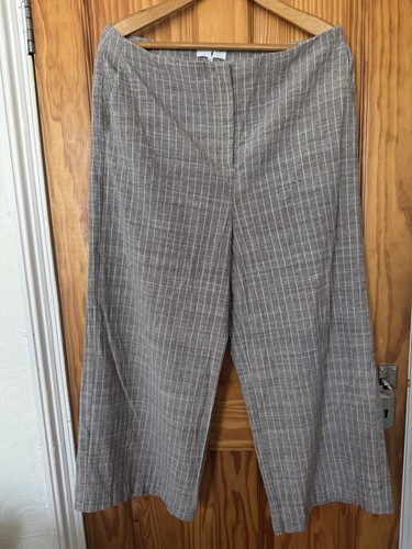 Ladies linen pin strip - ladies,