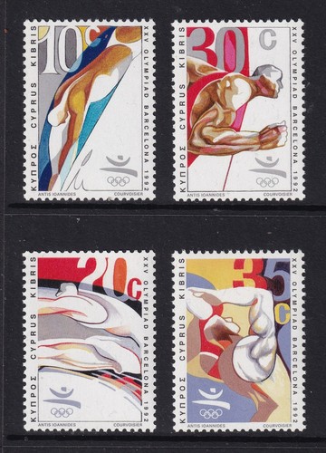 Cyprus 1992 olympic games - olympic,