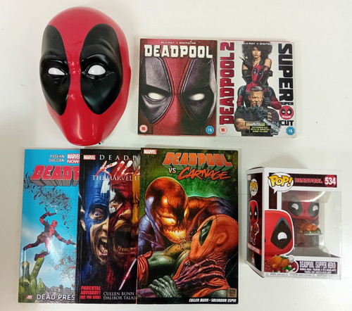 Deadpool merch bundle - bundle, wall