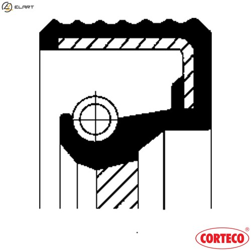 Shaft seal crankshaft - shaft,