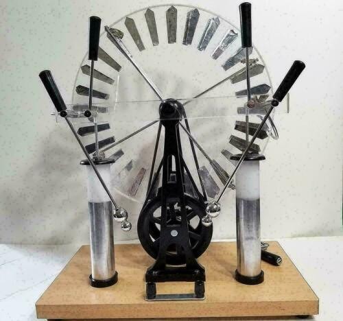 Wimshurst machine electricity - wimshurst,
