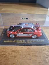 Rare IXO RAM 169 Mitsubishi Lancer WRC RALLY Monte Carlo 2005. G.Panizzi. 