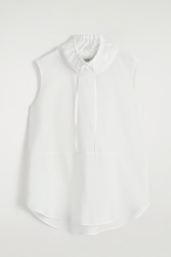 Cos drawstring sleeveless - cos, top