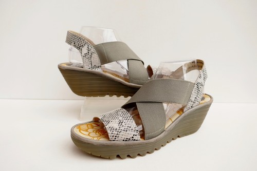 Fly london yaji grey snake - fly,london,