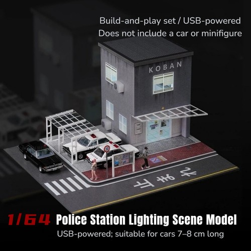 Diorama garage model car - model,