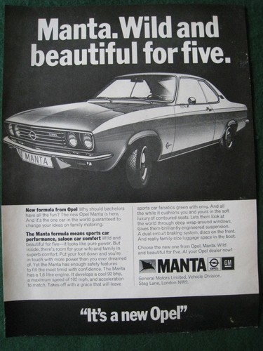 Manta opel wild beautiful car - manta,