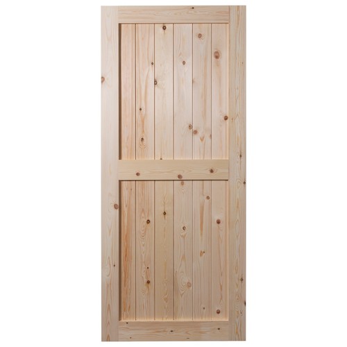 Pine ledged and framed - pine,