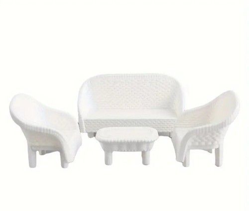 Miniature faux white - faux,