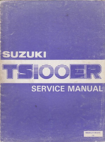 Suzuki ts100er original 1983 - suzuki,