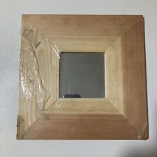 IKEA Hanging Pine Mirror (25.5cm Square)