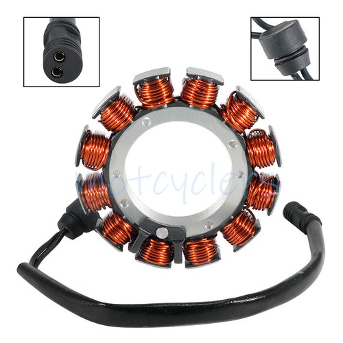 Motorcycle stator coil - , for