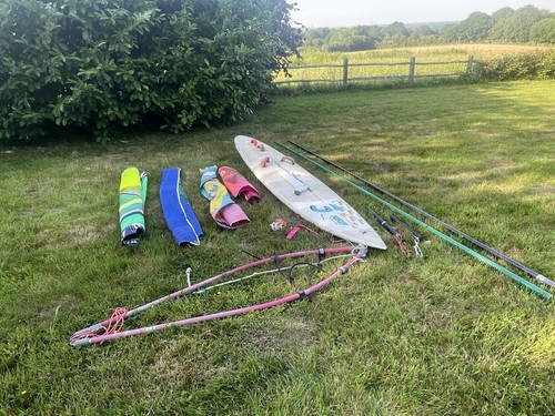 Vintage windsurfing kit - windsurfing,