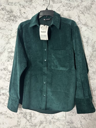 Zara corduroy button front - corduroy,