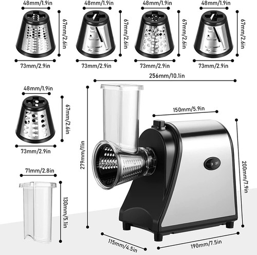 Electric grater 5in1 - electric,