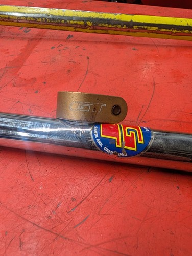 Stamped bmx seatpost 2 - gt,