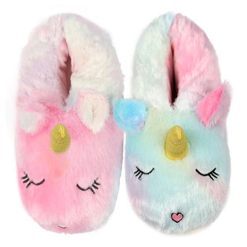 A2z unicorn slippers plush - unicorn,