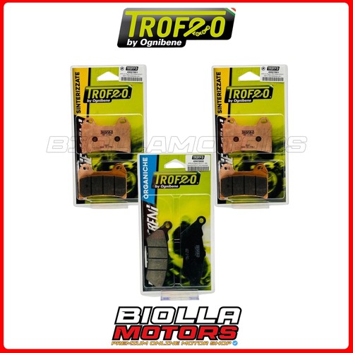Brake pad kit trophy - kit, moto